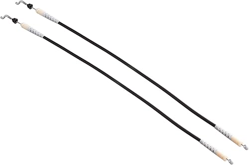 Miniatura 6 de Cable de liberación de pestillo de puerta compatible con Ford F150 Bronco 1992-96 F250 F350 F450 1992-97 Kit de cables de reparación de puerta de