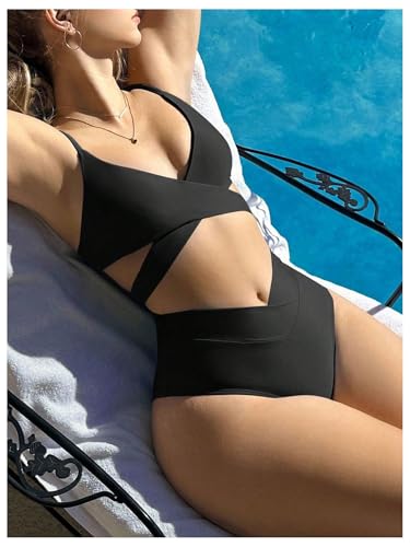 Bathing suits à effet gainant et dos lacé ajustable pour silhouette parfaite
