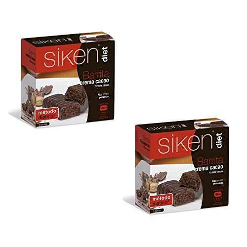 Siken Duplo Barrita Crema Cacao 2 X 5 Unid