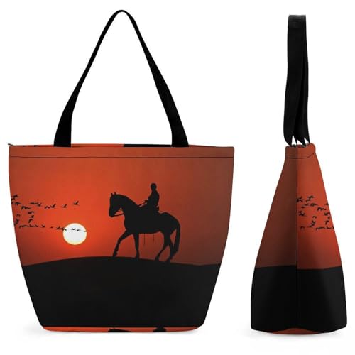 Sac à bandoulière cheval grand volume contre le manque d'espace