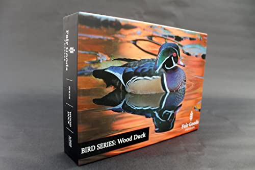 Fair Goods 1000 Piece Jigsaw Puzzle For Adults, Duck At Sunset On Lake, Wildlife Bird Photograph, Difficult (Duck) #TOP1