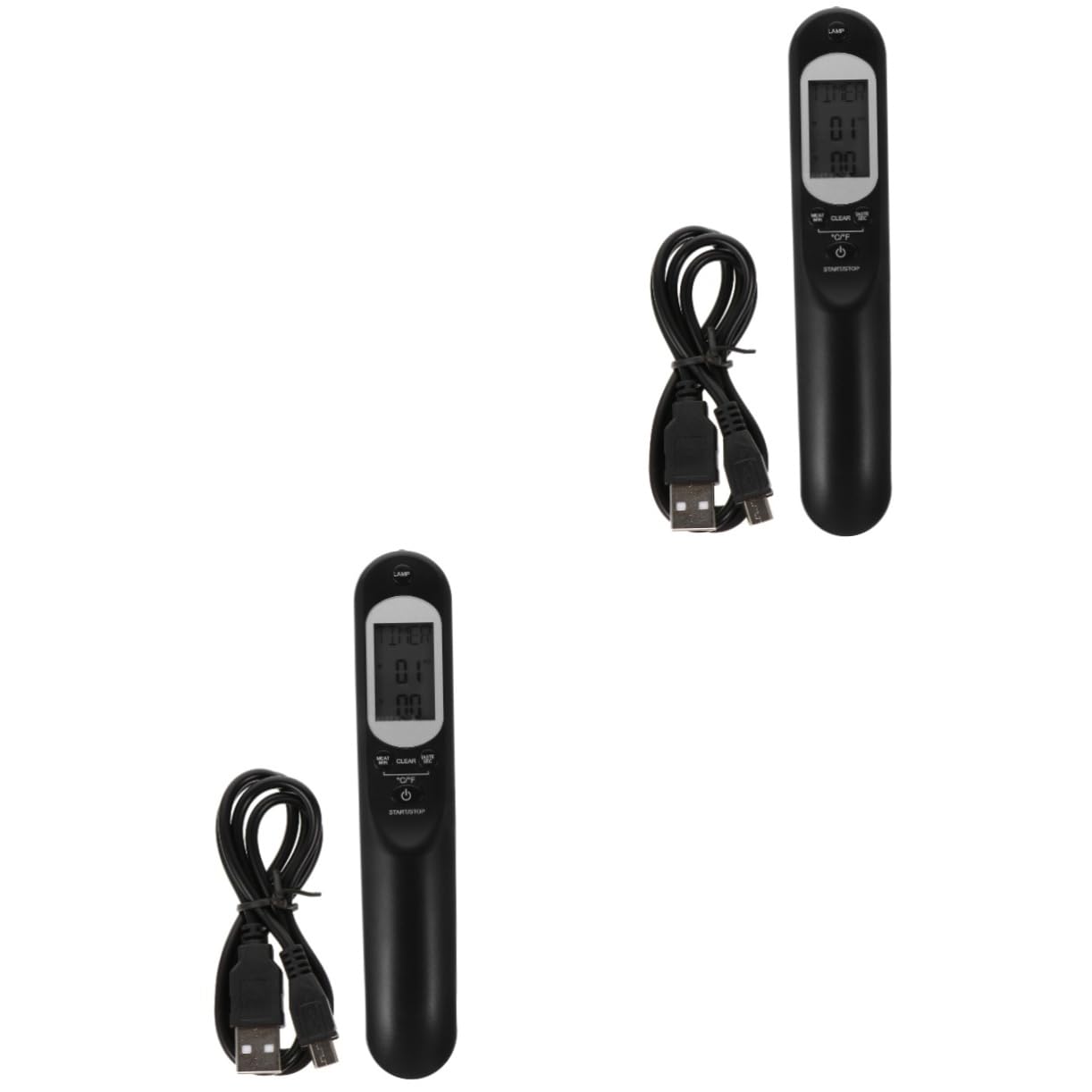 Ciieeo 2sets Termometro Per Usb Ricaricabile Allerta Termometro Per e Barbecue Misuratore Per Maiale e Portatile