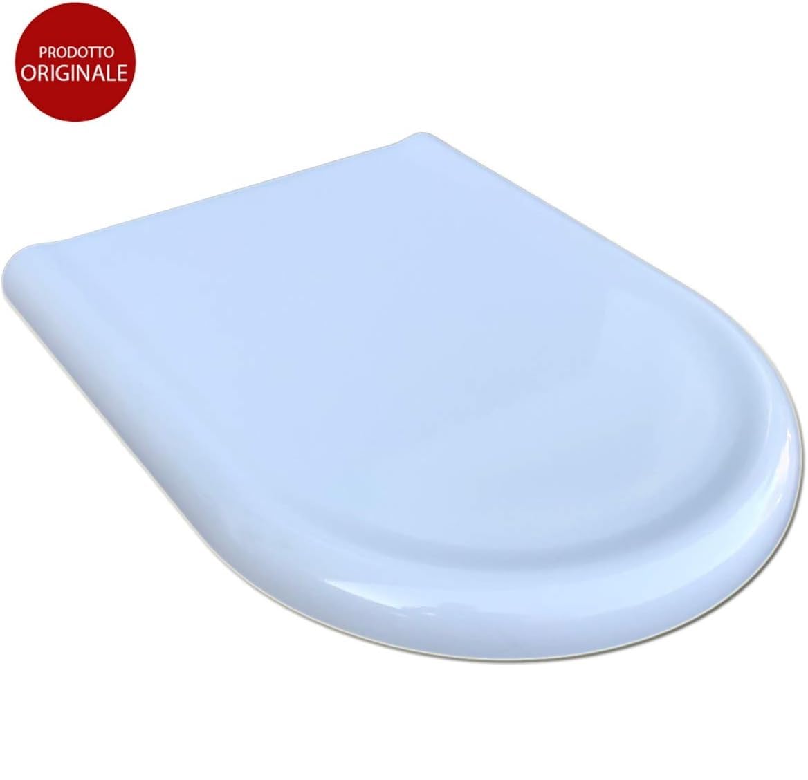 DOLOMITE CLODIA J104900 SEDILE IN TERMOINDURENTE ORIGINALE CERNIERE INOX COLORE BIANCO
