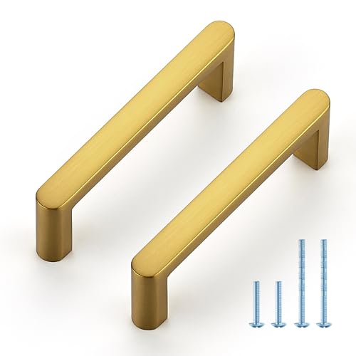 JOY DECOR Gold Cabinet Pulls Cabinet Handles, 3 Inch, 20 Pack