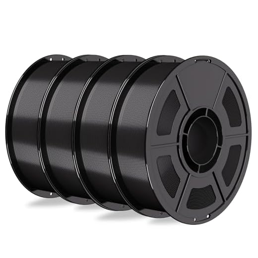 iSANMATE HF PETG Filament 1.75mm 4KG Bundle,High Speed PETG 50-400MM/S 3D Printer Filament,Strong Toughness,for Bambu Lab 3D Printers,AMS,AMSLite,4KG PETG Black