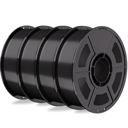 Image of iSANMATE HF PETG Filament Bundle 4KG Black Rapid 50-400MM /S for Bambu
