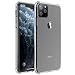 SKYGRAND for iPhone 11 Pro Max Case Clear 6.5 inch,Clear Case with Soft TPU Bumper [Slim Thin] Protective Phone Case for Apple iPhone 11 Pro 2019, Crystal Clear(Wireless Charger Compatible)