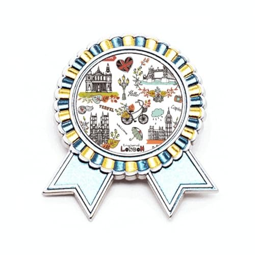 Broche Big Ben London badge rétro | Accessoire mode Angleterre élégant