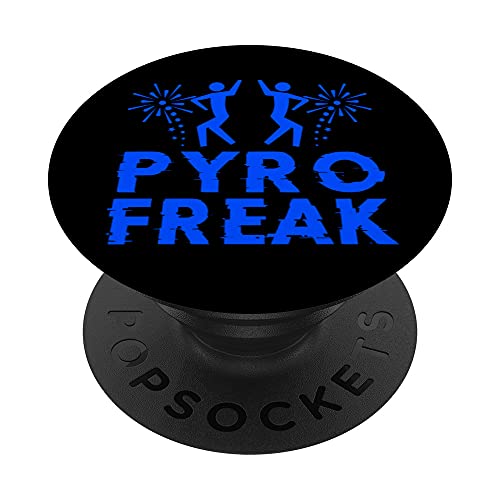 Pyro Freak Pirotécnico Explosión Petardo Fuegos Artificiales PopSockets PopGrip: Agarre...