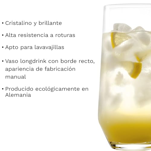 Elegantes vasos para longdrinks Stölzle de cristal resistente a golpes 4