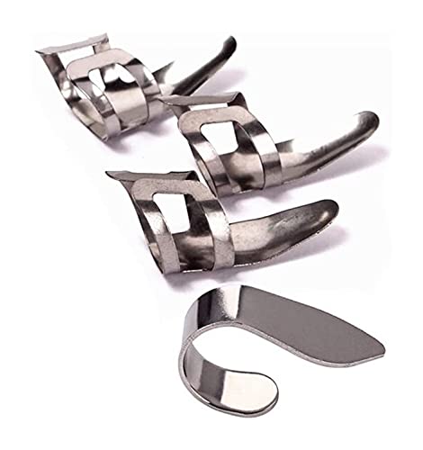 Lot de 4 médiators en métal pour guitare acoustique, banjo, ukulélé (doré argent) (couleur : argent) - Les Beatles, Paul McCartney, John Lennon, RIngo Starr, George Harrison Lot de 4 médiators en métal pour guitare acoustique, banjo, ukulélé (doré argent) (couleur : argent) – Image 4
