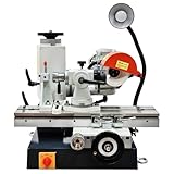 HayWHNKN Universal Tool Grinding Machine High-Precision Drill Bit Sharpener & End Mill Sharpener with Linear Guideway for Twist Drills Milling Cutter Saw Blades Morse Taper 4# Shank 220V
