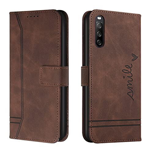 QIWEIQING Wallet Case for Sony Xperia 10 V 2023