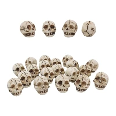 Pequeñas Cabezas de Cráneo 20 Piezas de Juguetes de Broma de Resina para | Ya disponible en tu tienda friki favorita! En mundofriki.es! Pequeñas Cabezas de Cráneo 20 Piezas de Juguetes de Broma de Resina para | Ya disponible en tu tienda friki favorita! En mundofriki.es!