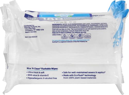 Nice 'N Clean A704S3BL Adult Flushable Wipes thumb #12