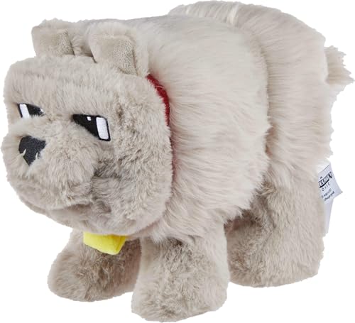 Minecraft Le Film Peluche Sonore Dennis Le Loup 20 Cm - vue 5