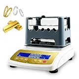 Probador de densidad de metales preciosos, probador digital de pureza de 0,001 g/cm³ de precisión para oro, plata y más