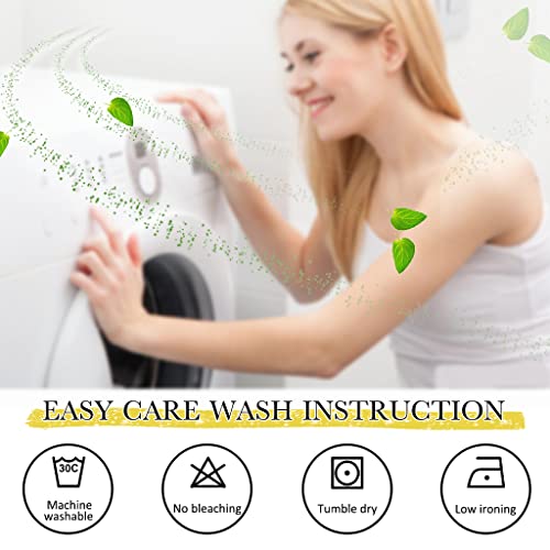 Nicetown White Blackout Curtain Liners For Window - Noise Reducing Light Blocking Liner For 84 Inch Curtains (Set Of 2, Each Is 27" X 80", Hooks Included, Greyish White) #TOP7