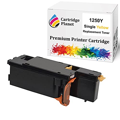 Cartridge Planet Yellow Compatible Toner Cartridge for Dell (1,400 Pages) for Dell 1250c 1350cnw 1355cn C1760 C1760nw C1765 C1765nf C1765nfw