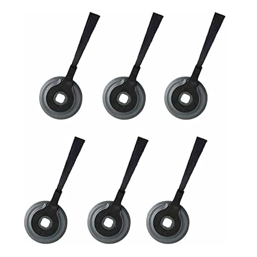 6 peças de peças de peças de reposição para robô a vácuo Shark IQ Robot R85