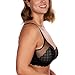 HSIA Minimizer Bras for Women Large Bust Full Coverage Lace Plus Size Bra - Mermaid Scales Black