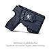 POLE.CRAFT M&P Shield 40 Holster with TLR-6 Light Laser for Smith & Wesson M&P Shield 9mm/.40 w/TLR-6 - Inside Waistband Holster (Black, Right Hand)