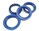 Felgenfactory 4X Zentrierringe 74,1-57,1/74,1mm auf 57,1mm Blau