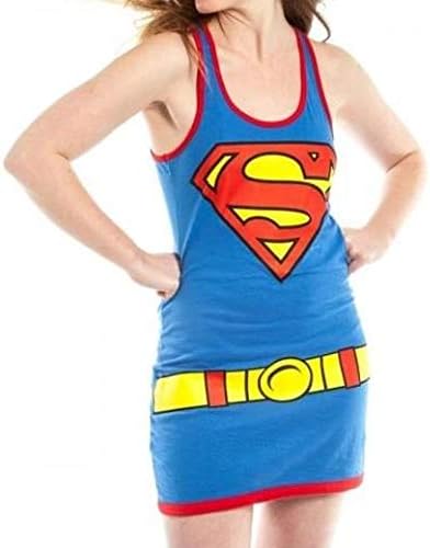 Bioworld Supergirl Character Juniors Tank Dress