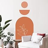 (21”x51”) Arch Wall Decal Decor Sticker, Boho Wall Decor Sticker, Boho Decal, Wall Decals for Living