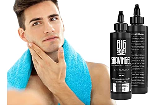 Shaving Gel Barbear Bisnaga Big Barber Cream 300ml Profissional