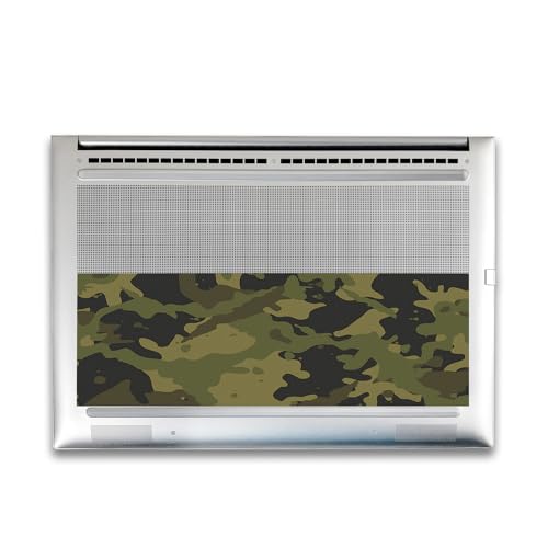 Image of Gaming Skin Compatible with HP Envy x360 16 inch (2023) - Green Camouflage - Premium 3M Vinyl Protective Wrap Decal Cover - Easy to Apply | Crafted in The USA by MightySkins