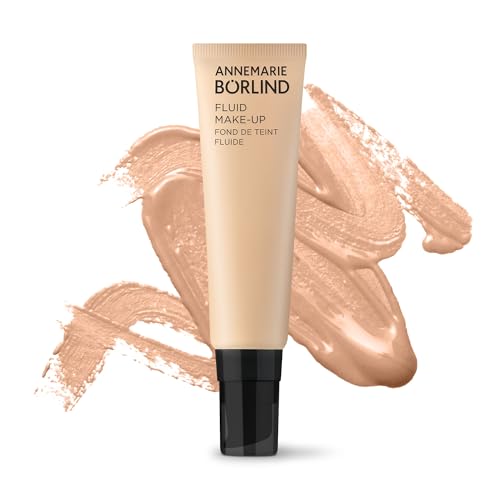 ANNEMARIE BÖRLIND TEINT EFFECTIVE NATURAL BEAUTY Flüssiges Make-up Honey (30 ml) - Feuchtigkeitsspendendes Makeup mit Mattierendem Effekt, Reguliert den Natürlichen Ölhaushalt der Haut, Vegan