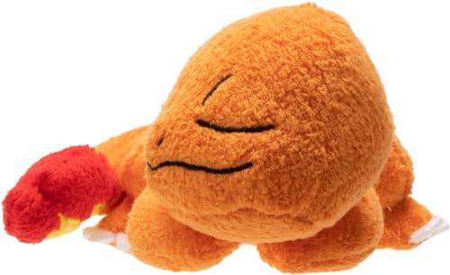 Pokémon Charmander Sleeping Plush - 5-Inch Premium Plush, Multicolor