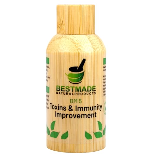 Bestmade Natural Products Toxins & Immunity Improvement BM5 - Supports Immune Function, Encourages Natural Detox, Promotes General Well-Being, Homeopathic Preparation, 30 mL Drops