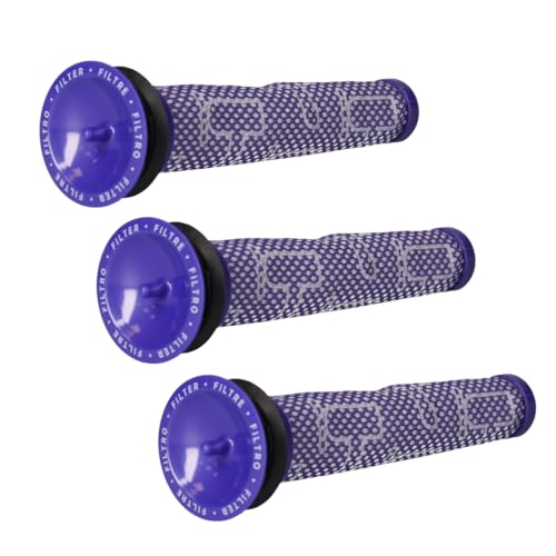 Finest-Filters Washable Pre-Motor Stick Filter Value Pack – Compatible with Dyson DC58, DC59, DC61, DC62 and V6, V7 and V8 Series (Part 965661-01) – Pack of 3 - Image 5