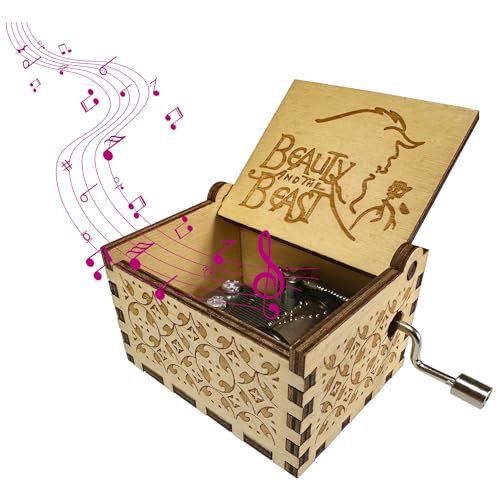 AIRTILY 1 Spieluhr Aus Holz, Klassische Spieluhr, Spieluhr „die Schöne...