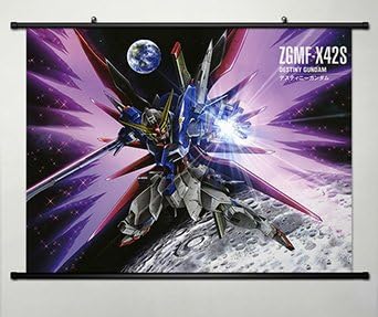 Gundam Wall Scroll Poster Fabric Painting for Anime Seed Destiny 046