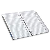 LIEKUMM Rampa de umbral para escaleras domésticas, escaleras, puertas, scooters, rampa plegable para silla de ruedas (MR607-4) (120 x 72 cm)