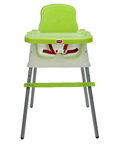 LuvLap-4-in-1-Convertible-Baby-High-Chair-with-footrest-Convertible-to-Hgh-Chair-Low-Chair-Booster-Seat-Certified-as-per-European-Standard-essential-for-baby-feeding-Green