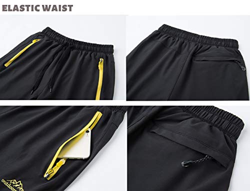 Tacvasen Hiking Pants For Men Outdoor Quick Dry Fishing Camping Pants Trousers Navy, 30 #TOP5