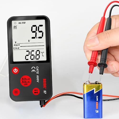 Namvo Rechargeable Smart Digital Multimeter Electrical Voltage Tester with Large Backlight LCD 6000 Counts Ohmmeter Handheld Multi Tester with Carrying Case - Image 4