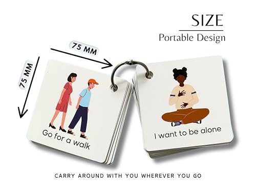 Special Needs Communication Cards for Non Verbal Children and Adults with Autism, Speech Delay Visual aid - Image 3