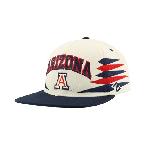 Arizona Wildcats NCAA Officially Licensed Hat Flat Snapback Z11 Retro Diamond Team Color