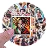 55pcs Demon Manga Slayer Stickers for Kids, Cool Anime Waterproof Vinyl Decal for Teen Adult Boy Laptop, Travel Case, Phone, Bike, Water Bottle, Guitar, Computer, Skateboard (demon55) - Image 3
