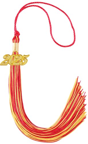 Image of 2025 Tassel Graduation, Red and Gold Tassel 2025