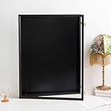 Experiencia de visualización clara de alta calidad: fabricada con panel frontal acrílico de alta calidad y parte trasera de tablero de densidad, esta vitrina proporciona una visibilidad nítida de tu contenido mostrado mientras que ofrece una excelente protección contra el polvo, las huellas dactilares, la humedad y el desgaste diario. La ventana acrílica transparente muestra tus fotos con colores vibrantes y detalles nítidos, manteniendo su belleza original sin distorsión ni amarilleamiento con el tiempo, haciendo que tus preciosos recuerdos se vean tan frescos y vivos como el día en que fueron capturados o impresos.
