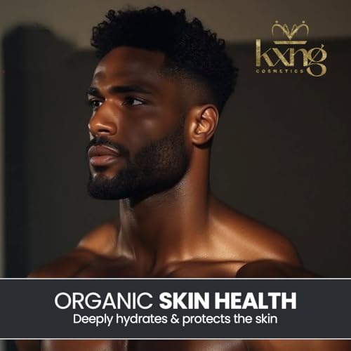 Image of KXNG Cosmetics Shea Body Butter Cream - 4oz | Organic Body Butter for Men & Women with Raw Shea, Cocoa, Mango & Coconut Oil | Moisturizing Cream for All Skin Types - Most Wanted