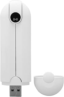 Adaptador WiFi USB, Adaptador de Rede Sem Fio USB 4G LTE Roteador WiFi Hotspot Móvel Modem Stick Suporte para Cartão Micro SIM, Compartilhamento de até 10 Usuários Branco