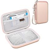 Material de alta calidad: funda portátil para impresora fotográfica hecha de piel sintética a prueba de manchas y carcasa de EVA dura duradera, semiresistente al agua, resistente a caídas y fácil de limpiar. El forro interior de terciopelo suave evita que la impresora HP se raye. La protección de doble capa puede hacer que tu impresora fotográfica instantánea se vea afectada por el polvo, la suciedad, el impacto, las caídas accidentales y los arañazos.