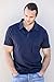 Fair Indigo Men's Organic All-Cotton Polo Shirt (XL, Peacock)